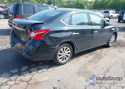2019 Nissan Sentra Sv из США, поврежденный, VIN 3N1AB7APXKY254653